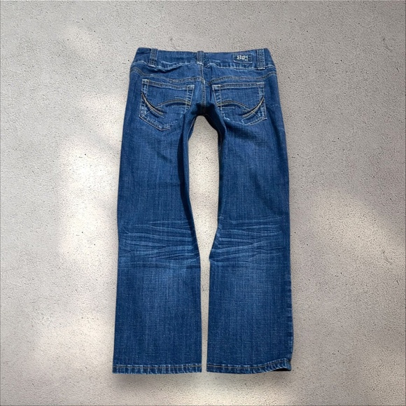 H2J Y2k Low Rise Denim Capris - Picture 2 of 7